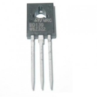 BD139 TRANSISTOR NPN 1.5A 80V TO126