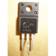 FDPF51N25 N-Channel UniFETTM MOSFET 250V, 51A, 60mΩ