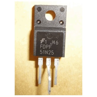 FDPF51N25 N-Channel UniFETTM MOSFET 250V, 51A, 60mΩ