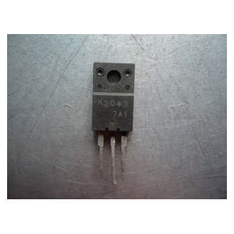 2SK2043 TRANSISTOR MOSFET TO-220F K2043